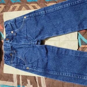 Toddlers size 1T slim wrangler jeans with adjustable waist